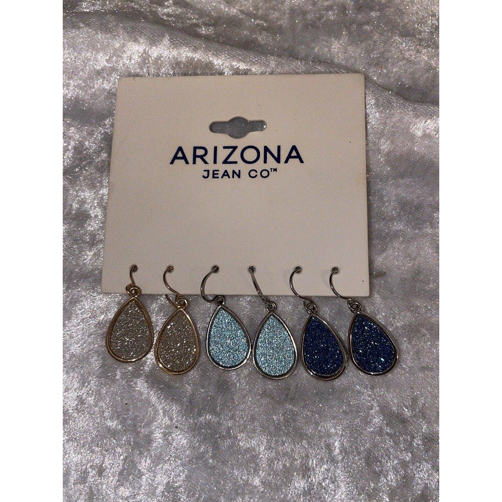 NWOT, Arizona Jean Co. Teardrop Earrings Set